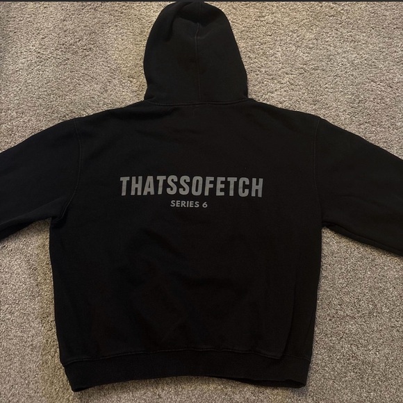 THATSSOFETCH Black Hoodie Sweater - Picture 2 of 2